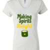 Women's Short Sleeve V-Neck T-Shirt Thumbnail