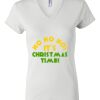 Women's Short Sleeve V-Neck T-Shirt Thumbnail