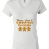 Women's Short Sleeve V-Neck T-Shirt Thumbnail