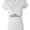 Women's Short Sleeve V-Neck T-Shirt Thumbnail