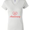 Women's Short Sleeve V-Neck T-Shirt Thumbnail