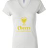 Women's Short Sleeve V-Neck T-Shirt Thumbnail