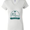 Women's Short Sleeve V-Neck T-Shirt Thumbnail