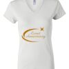 Women's Short Sleeve V-Neck T-Shirt Thumbnail