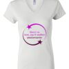 Women's Short Sleeve V-Neck T-Shirt Thumbnail