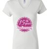 Women's Short Sleeve V-Neck T-Shirt Thumbnail