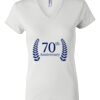 Women's Short Sleeve V-Neck T-Shirt Thumbnail