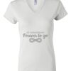 Women's Short Sleeve V-Neck T-Shirt Thumbnail