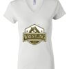 Women's Short Sleeve V-Neck T-Shirt Thumbnail