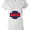 Women's Short Sleeve V-Neck T-Shirt Thumbnail