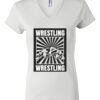 Women's Short Sleeve V-Neck T-Shirt Thumbnail
