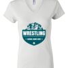 Women's Short Sleeve V-Neck T-Shirt Thumbnail