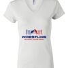 Women's Short Sleeve V-Neck T-Shirt Thumbnail