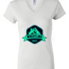 Women's Short Sleeve V-Neck T-Shirt Thumbnail