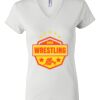 Women's Short Sleeve V-Neck T-Shirt Thumbnail