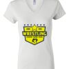 Women's Short Sleeve V-Neck T-Shirt Thumbnail