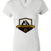 Women's Short Sleeve V-Neck T-Shirt Thumbnail