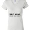 Women's Short Sleeve V-Neck T-Shirt Thumbnail