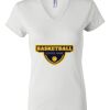 Women's Short Sleeve V-Neck T-Shirt Thumbnail