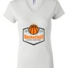 Women's Short Sleeve V-Neck T-Shirt Thumbnail