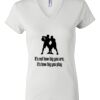 Women's Short Sleeve V-Neck T-Shirt Thumbnail