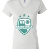 Women's Short Sleeve V-Neck T-Shirt Thumbnail