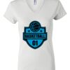 Women's Short Sleeve V-Neck T-Shirt Thumbnail