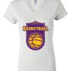 Women's Short Sleeve V-Neck T-Shirt Thumbnail