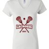 Women's Short Sleeve V-Neck T-Shirt Thumbnail