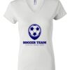 Women's Short Sleeve V-Neck T-Shirt Thumbnail