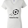Women's Short Sleeve V-Neck T-Shirt Thumbnail