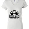Women's Short Sleeve V-Neck T-Shirt Thumbnail