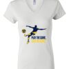 Women's Short Sleeve V-Neck T-Shirt Thumbnail