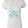 Women's Short Sleeve V-Neck T-Shirt Thumbnail