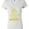 Women's Short Sleeve V-Neck T-Shirt Thumbnail