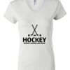 Women's Short Sleeve V-Neck T-Shirt Thumbnail