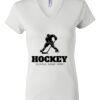 Women's Short Sleeve V-Neck T-Shirt Thumbnail
