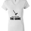 Women's Short Sleeve V-Neck T-Shirt Thumbnail