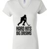 Women's Short Sleeve V-Neck T-Shirt Thumbnail