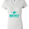 Women's Short Sleeve V-Neck T-Shirt Thumbnail