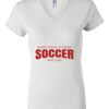Women's Short Sleeve V-Neck T-Shirt Thumbnail