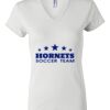 Women's Short Sleeve V-Neck T-Shirt Thumbnail