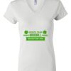 Women's Short Sleeve V-Neck T-Shirt Thumbnail