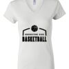 Women's Short Sleeve V-Neck T-Shirt Thumbnail