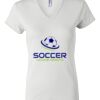 Women's Short Sleeve V-Neck T-Shirt Thumbnail