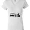 Women's Short Sleeve V-Neck T-Shirt Thumbnail