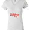 Women's Short Sleeve V-Neck T-Shirt Thumbnail