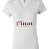 Women's Short Sleeve V-Neck T-Shirt Thumbnail