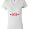 Women's Short Sleeve V-Neck T-Shirt Thumbnail