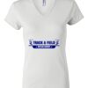Women's Short Sleeve V-Neck T-Shirt Thumbnail
